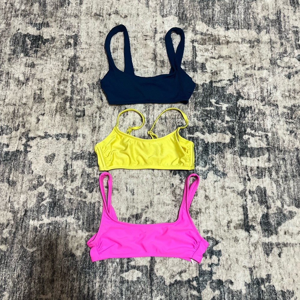 Colorful Bikini Top Set